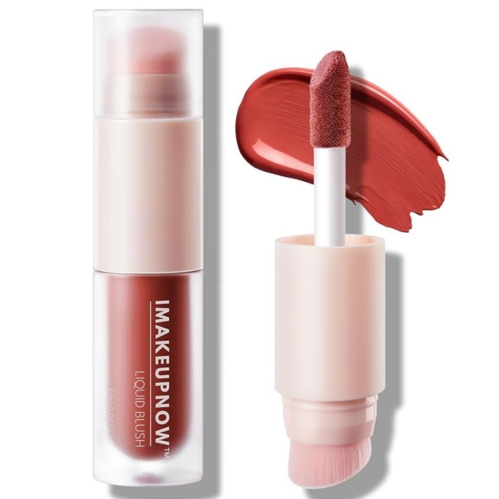 imakeupnow Liquid Blush Stick for Cheeks Natural Matte Finish. Shade #03. NIB